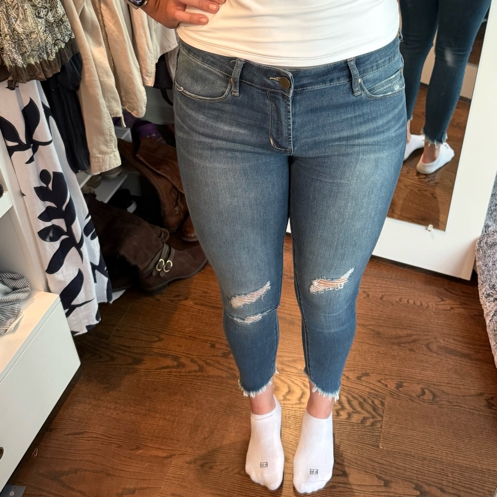 Articles of Society Blue Ripped Jeans
